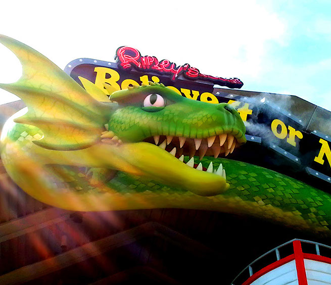 Ripley's Believe It or Not Dragon Image